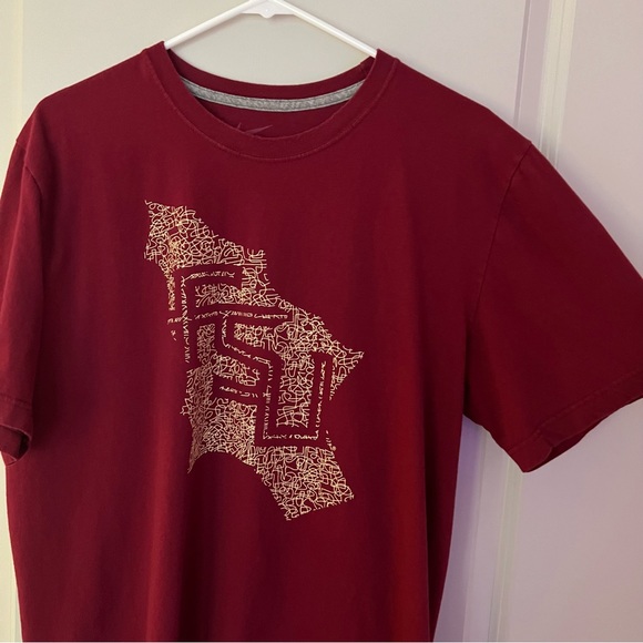 Nike FSU Seminoles mens short sleeve Crewneck graphic tee shirt | size XL - Picture 2 of 8